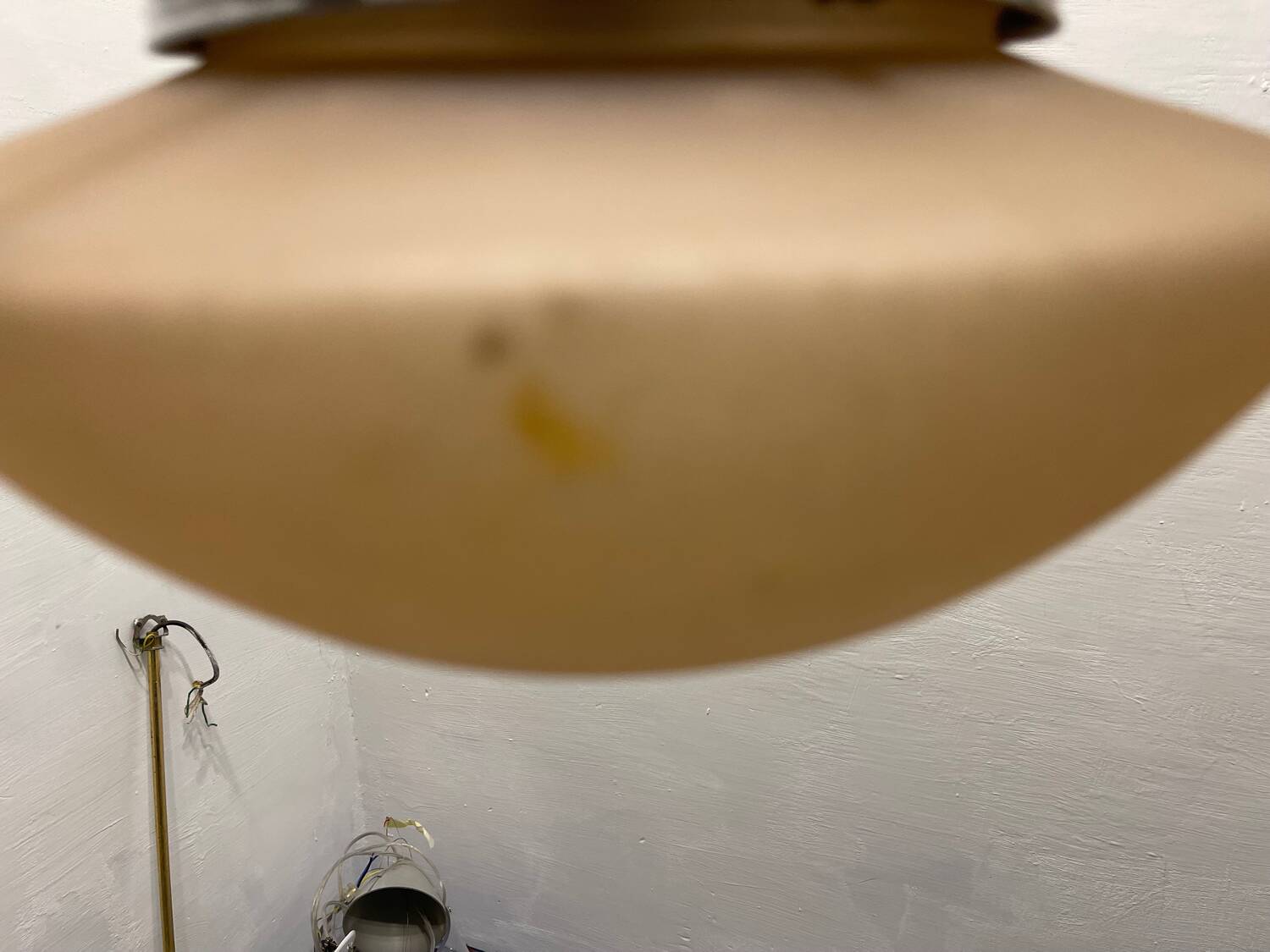 Pink Glass Art Deco Chandelier 1950’s