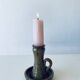 Stoneware candle holder