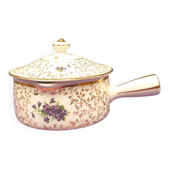 Limoges porcelain casserole