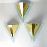 1980s modernist wall lamp Alaska Lux Lighting House Inc., Germany