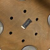 Set of 2 solid beech chairs by Bruno Rey Switzerland 1971