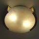 Large Melange ceiling light Brass & Natural Alabaster Kelly Wearstler