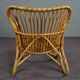 Rattan armchair Dutch Design Belse 8, 1950