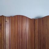 Paravent en bois enroulable Baumann - 1950