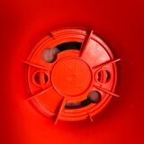 2 tabourets vintage orange Pola