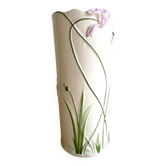 Porte-parapluie style Art déco en faïence