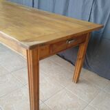 Oak farmhouse table
