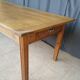 Oak farmhouse table