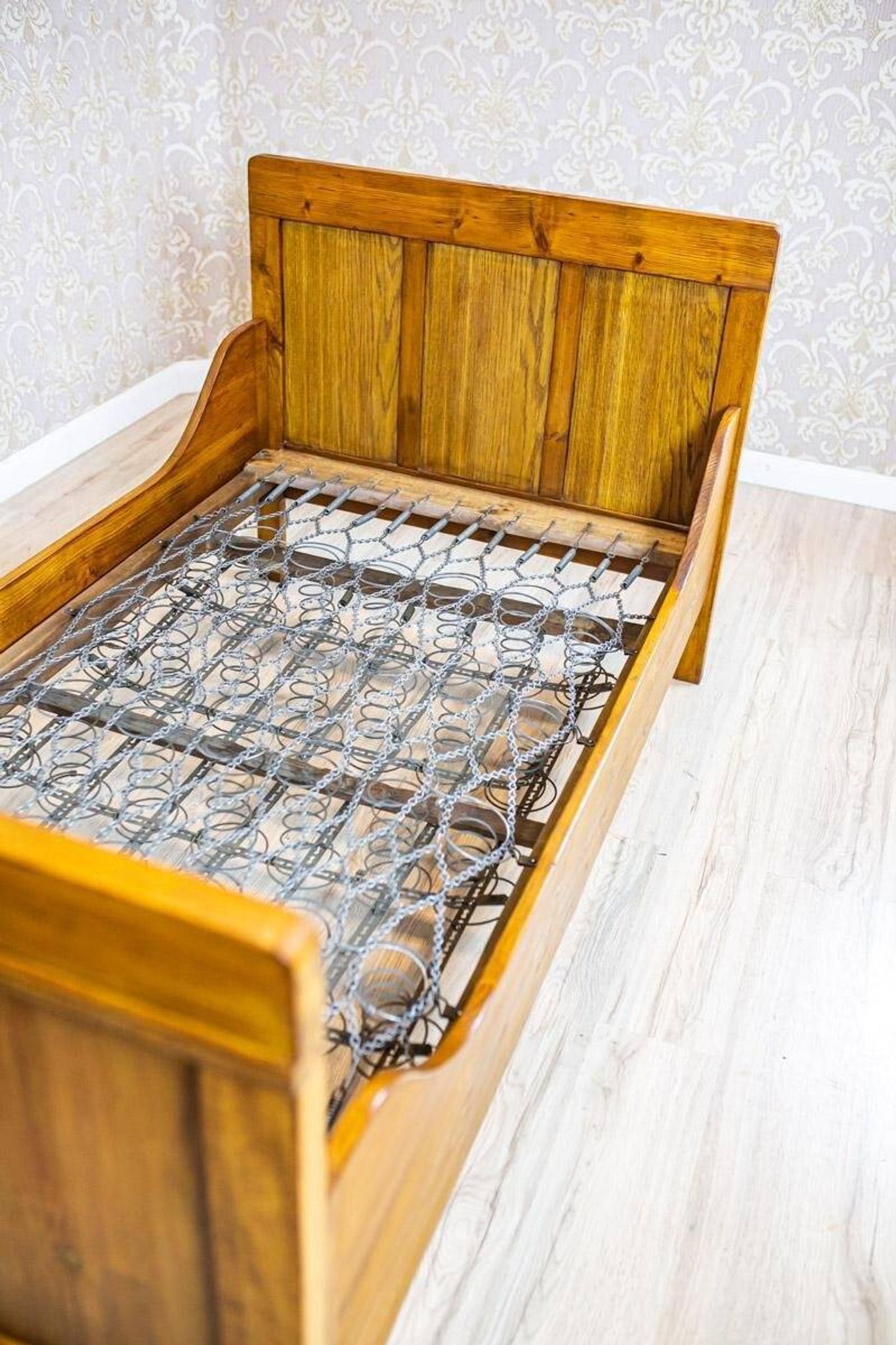 Antique Pine Bed, 1910