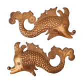 Venetian fish copper vintage decoration