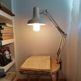 Vintage 70s Anglepoise style desk clamp lamp