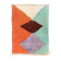 Ecru Berber Kilim rug with colored areas 305x190cm