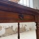 Table de ferme ou table de drapier noyer massif 1900