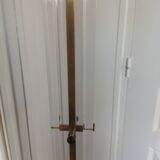 Italian design plexiglass floor lamp.