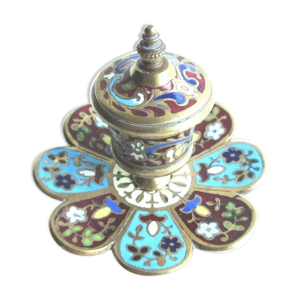 Encrier en cloisonné