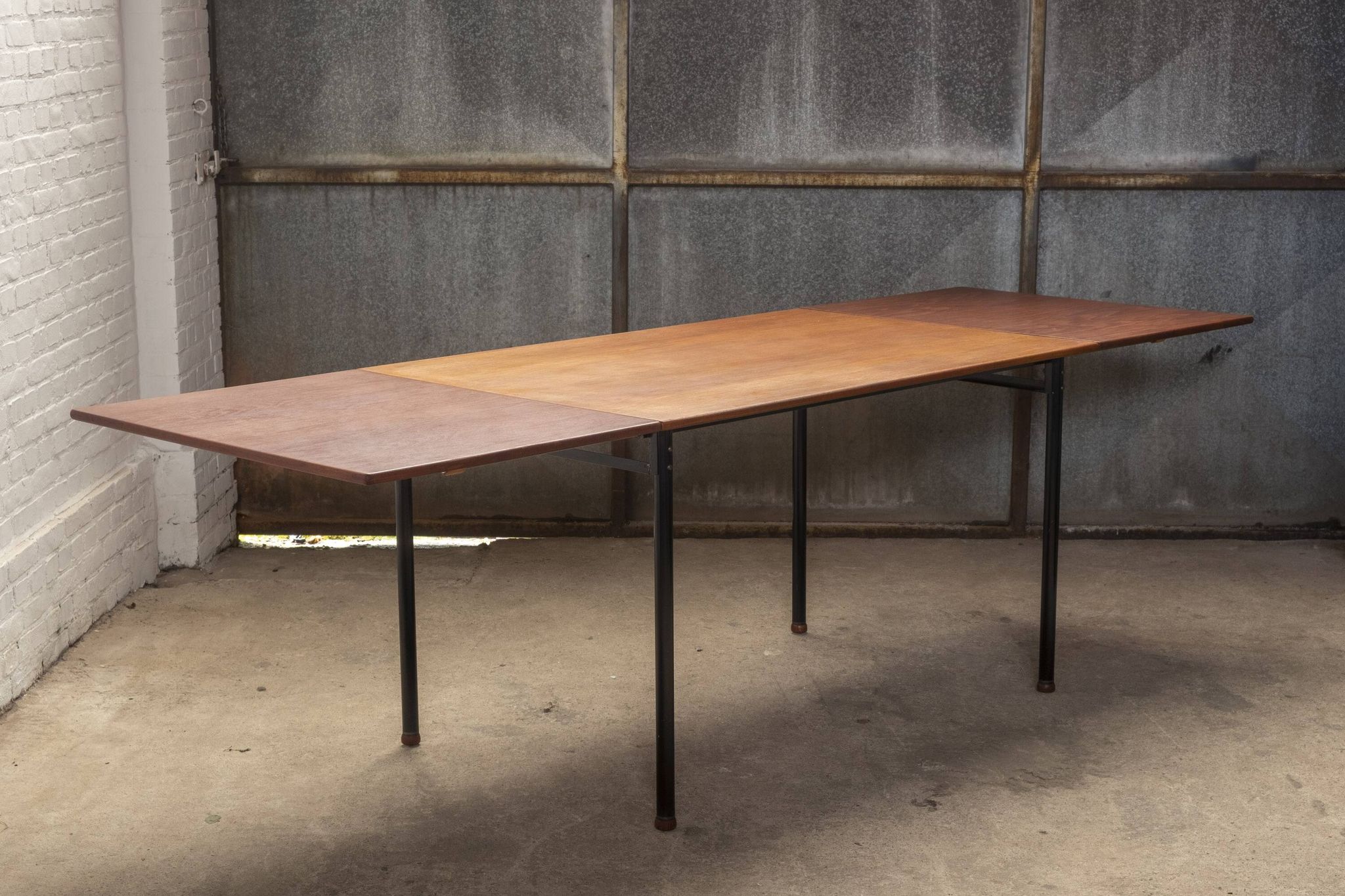 Drop-Leaf Table in Teak, 1960s Denmark