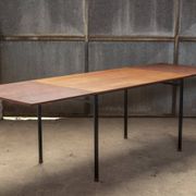 Drop-Leaf Table in Teak, 1960s Denmark