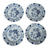 4 Royal Boch dessert plates 