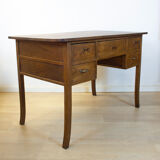 Walnut Art Nouveau Desk, Spain, 1910's