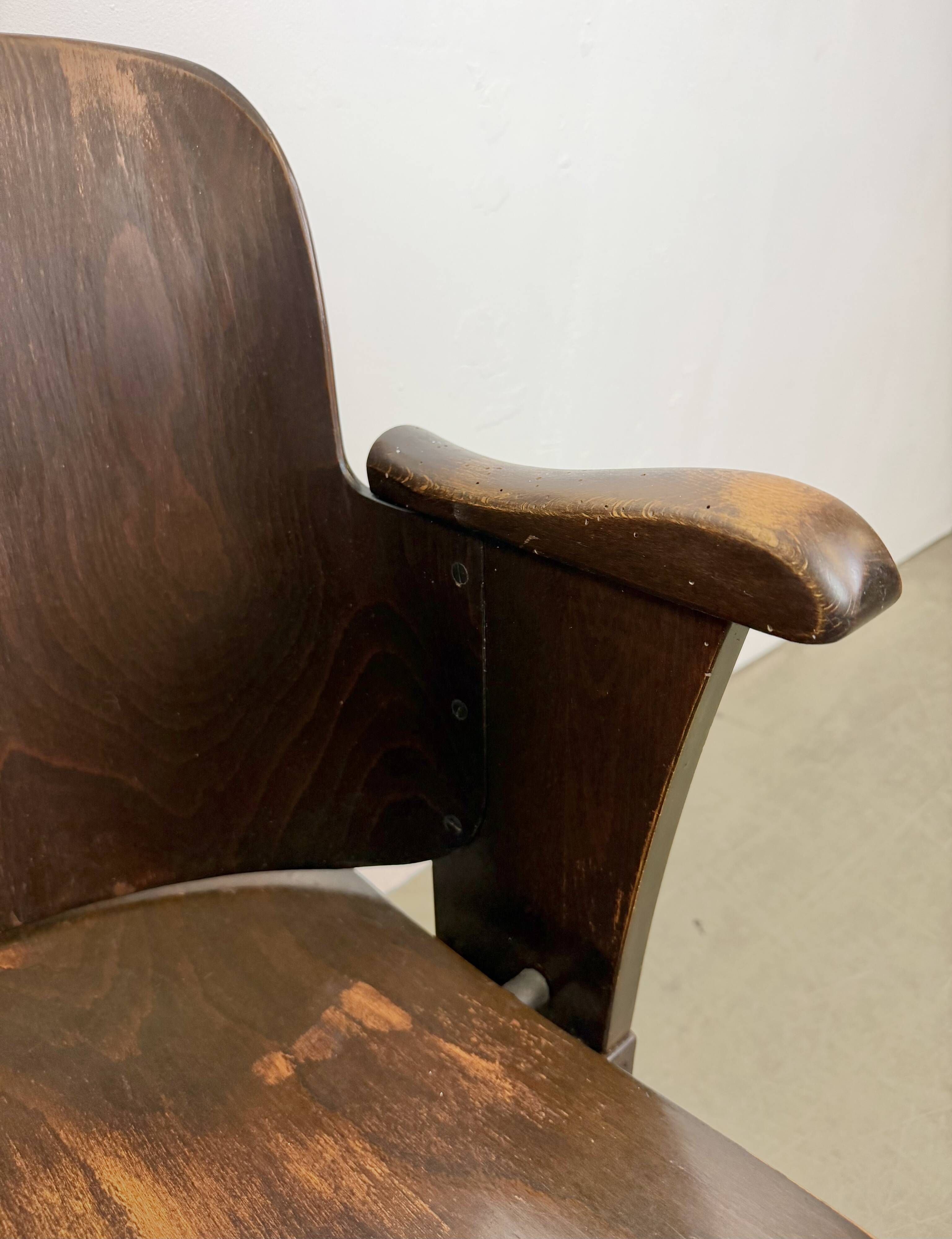 Vintage Cinema or Theatre Seat from Thonet, 1950s