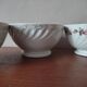 Set of 12 mismatched porcelain bowls