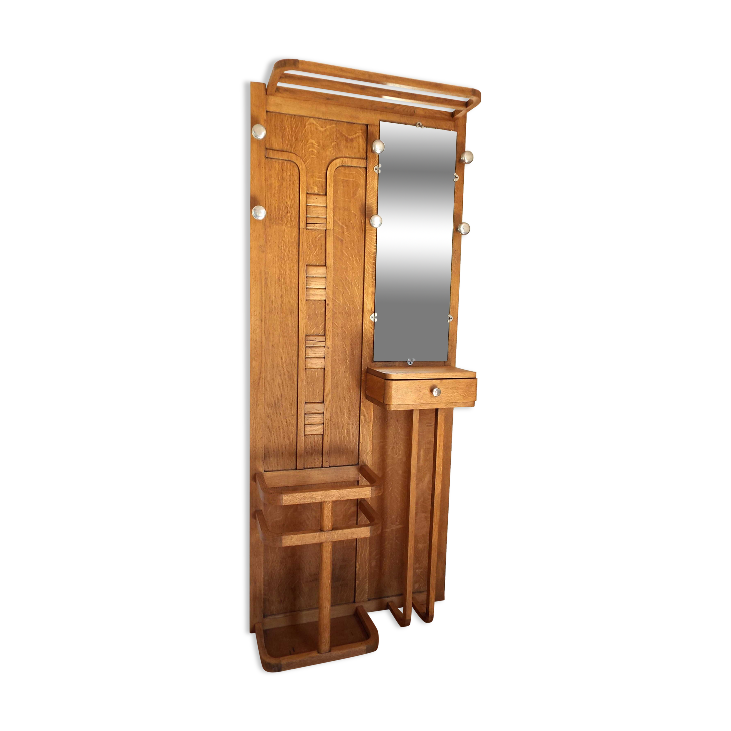 Entrance cloakroom coat rack