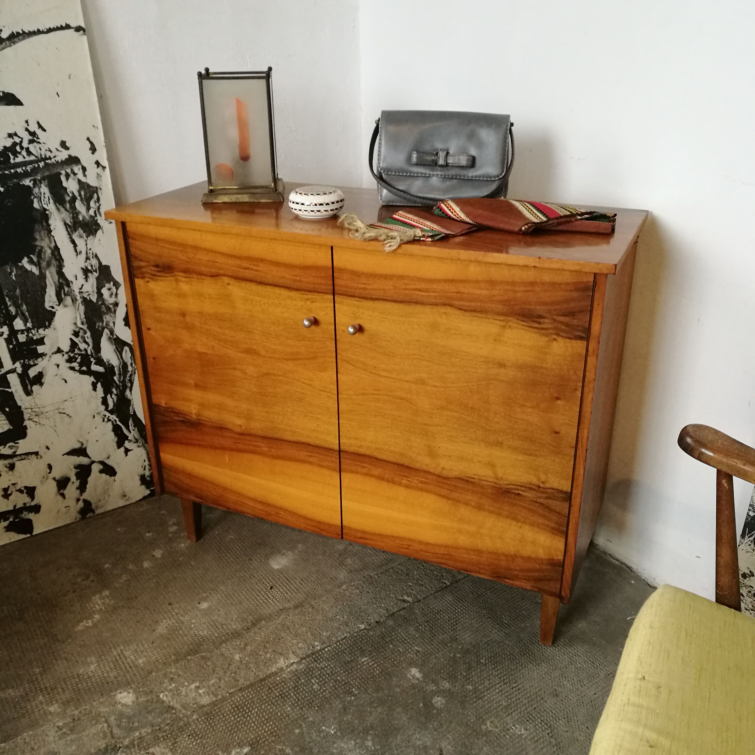 Vintage wooden storage furniture