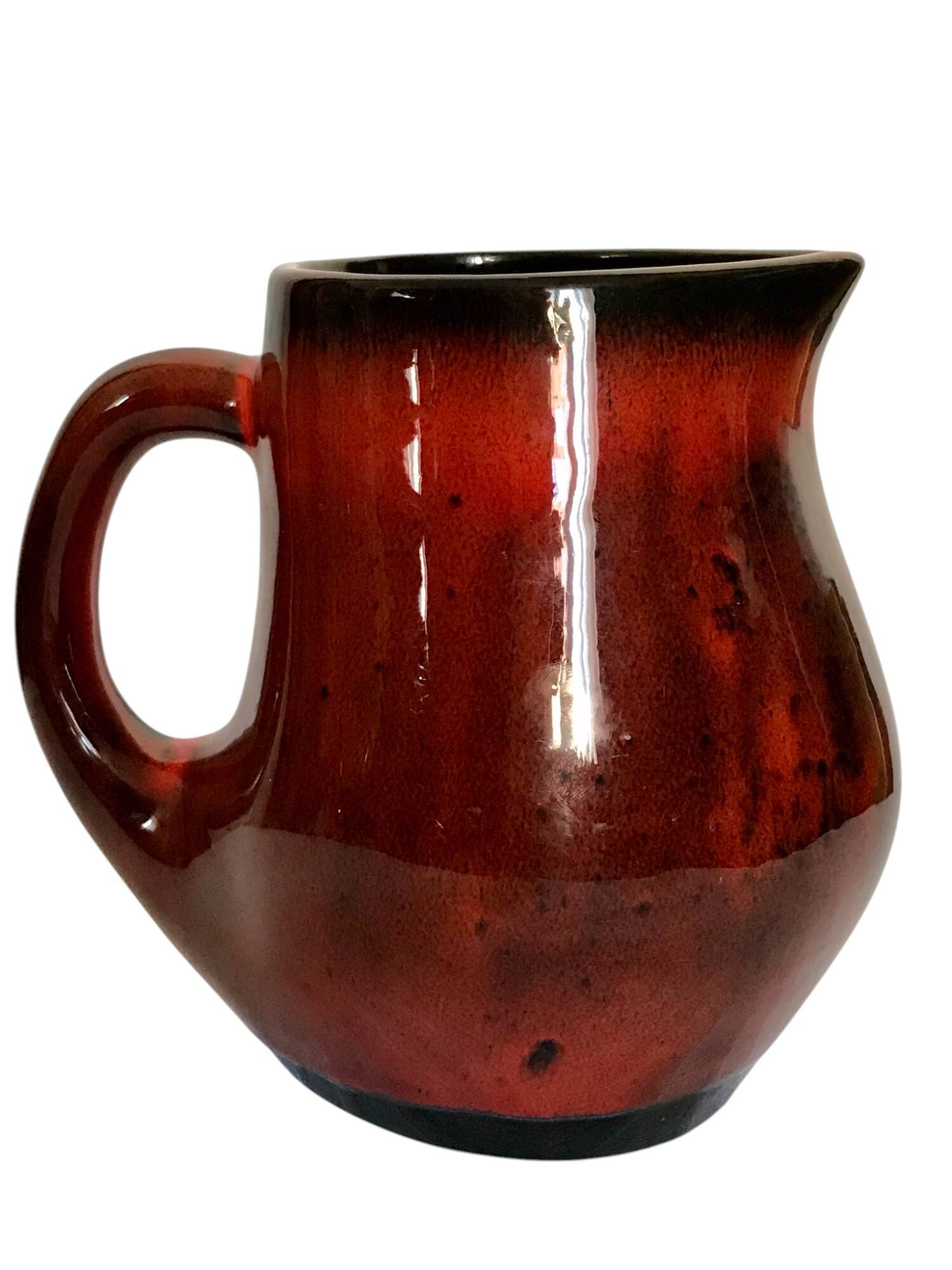 Vintage Bresse ceramic pitcher from the 1960s