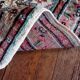 Handmade Pakistani wool and silk rug 124x77cm