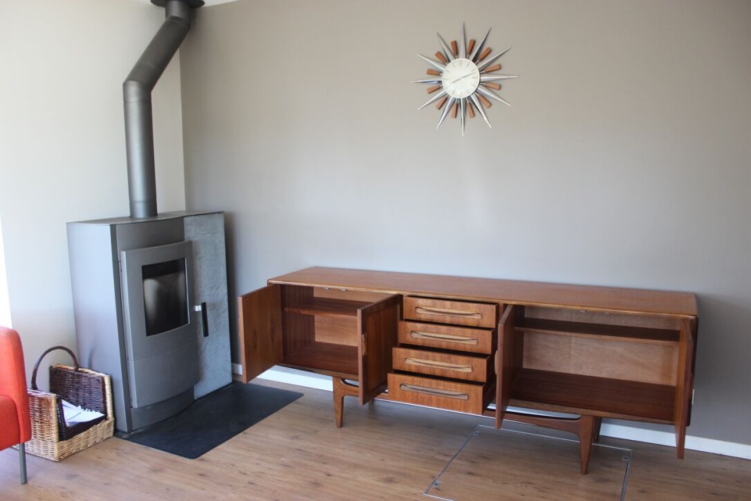 Vintage teak, Scandinavian style enfilade, by G-PLAN, FRESCO model