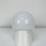 Vintage opaline ball wall lamp