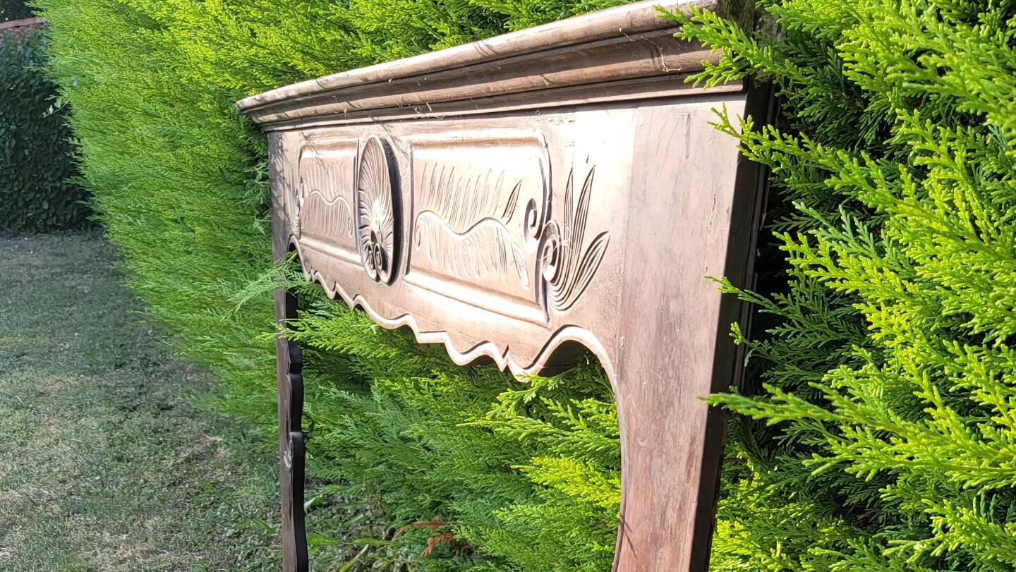 Wooden facade