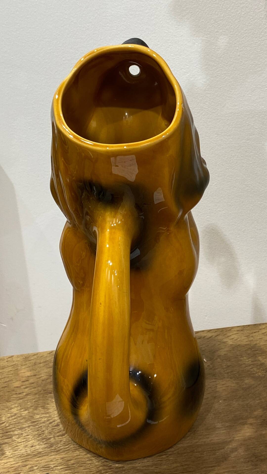 Vintage pitcher dog carafe