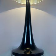 Grande lampe pied tulipe design années 80