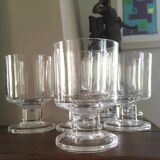 10 verres à vin en cristal