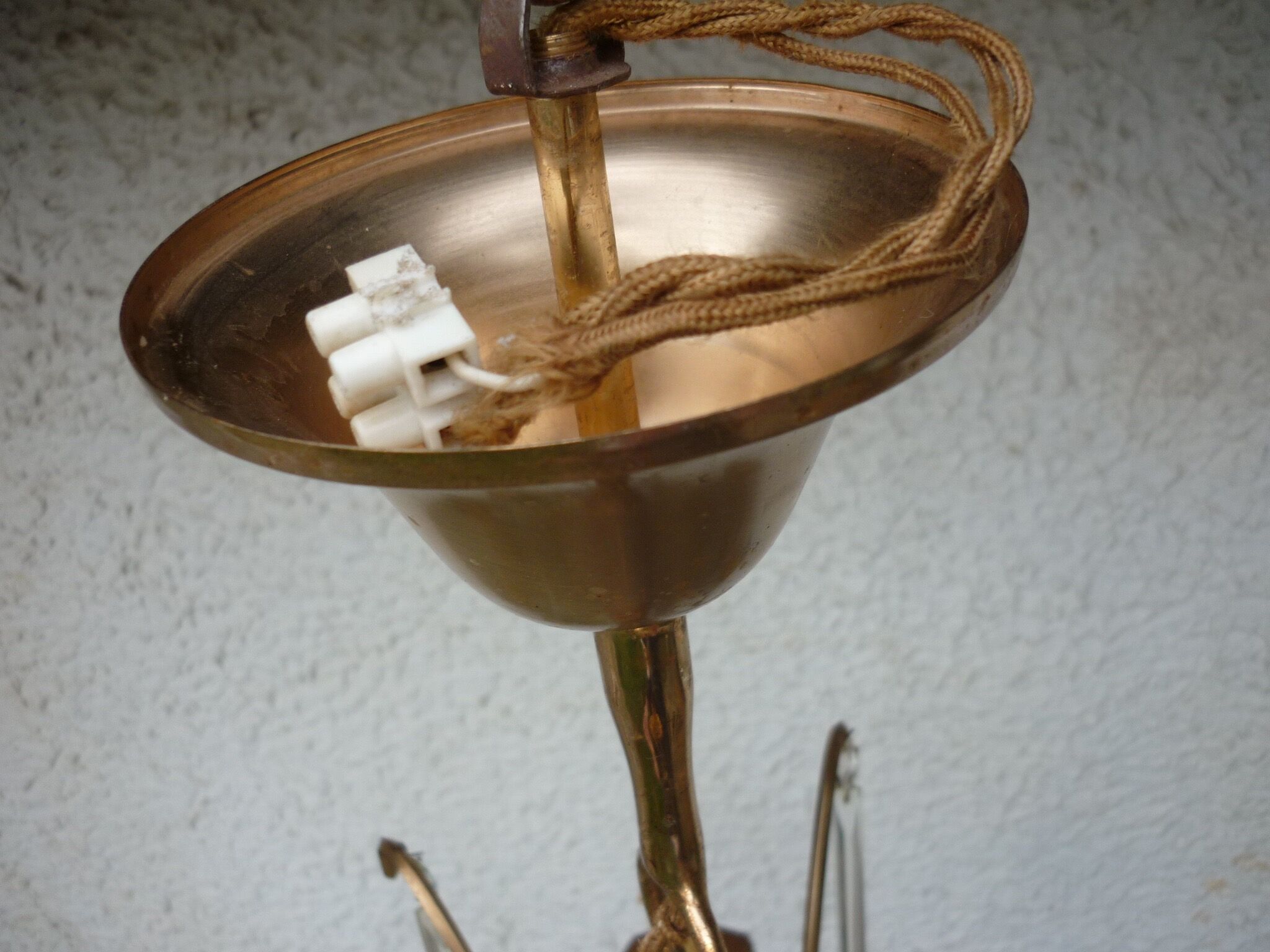 Modern gold metal chandeliers