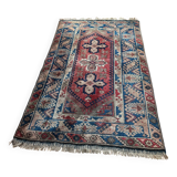 Handwoven wool Turkish carpet Nidge Kars