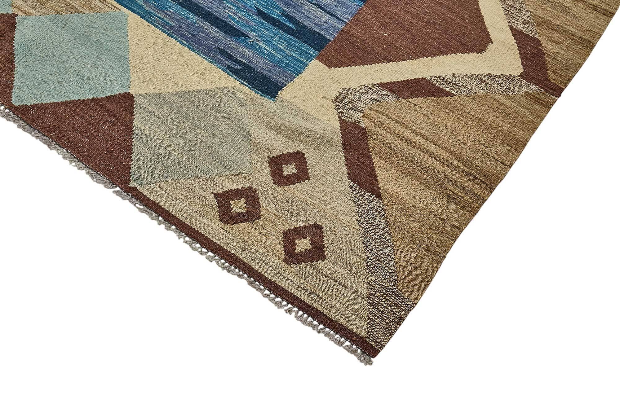 Contemporary Tribal Decorative Kilim 307 cm x 390 cm