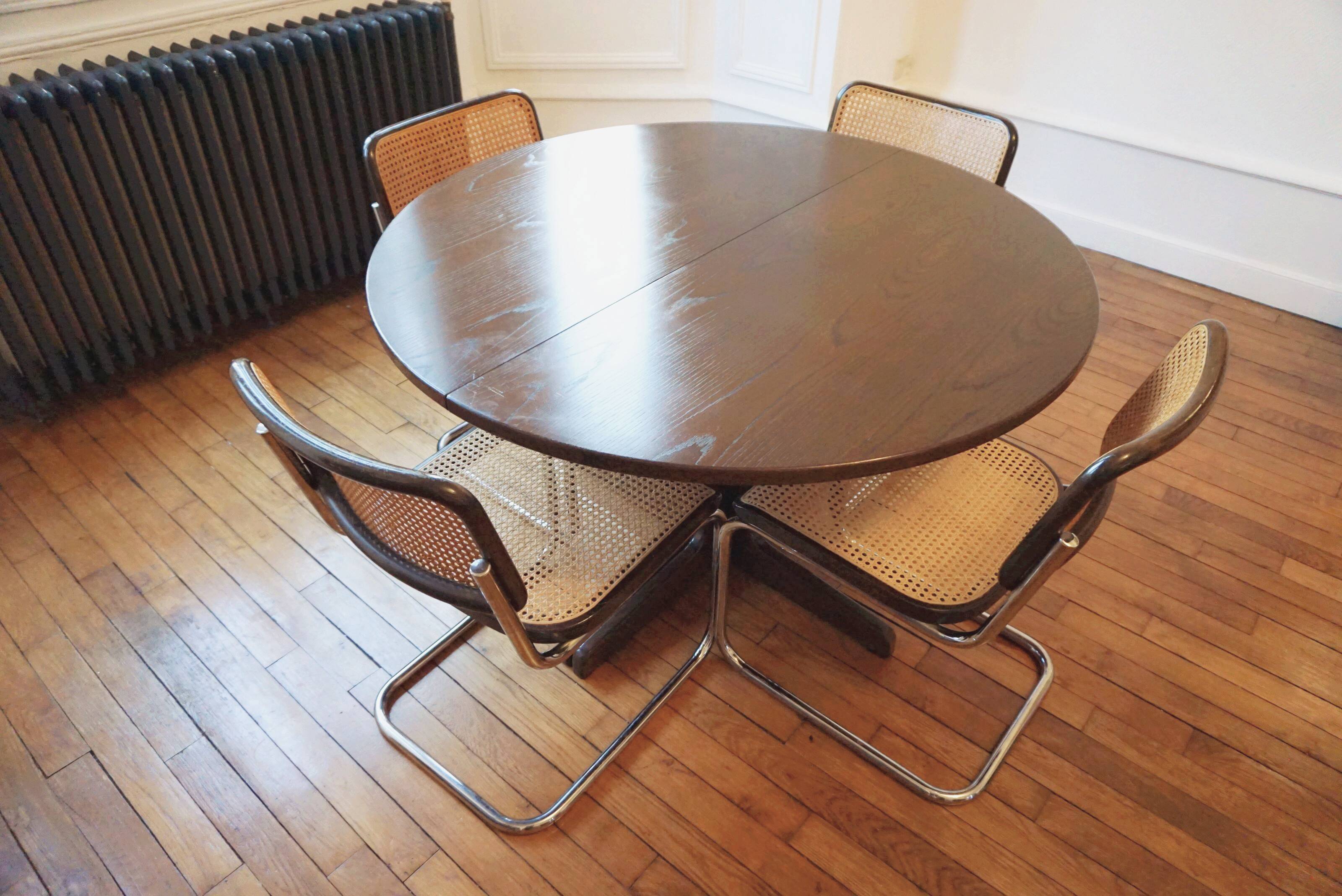 Set of 4 chairs cesca B32 Marcel Breuer by Thonet