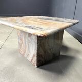 Marble coffee table set, 1970s