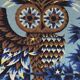 Vintage tapestry 70s Alain Cornic "La Nuit"