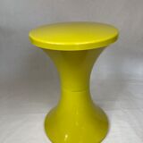 Tam tam stool signed yellow