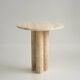Table d'appoint Trio n° 2 en travertin