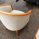 Pair of contemporary armchairs