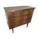 Chest of drawers wood feet compass 70