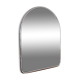 Grand miroir arche chrome 80s