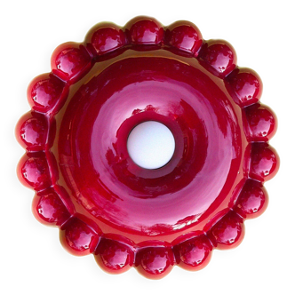 Luna Small Bordeaux wall light