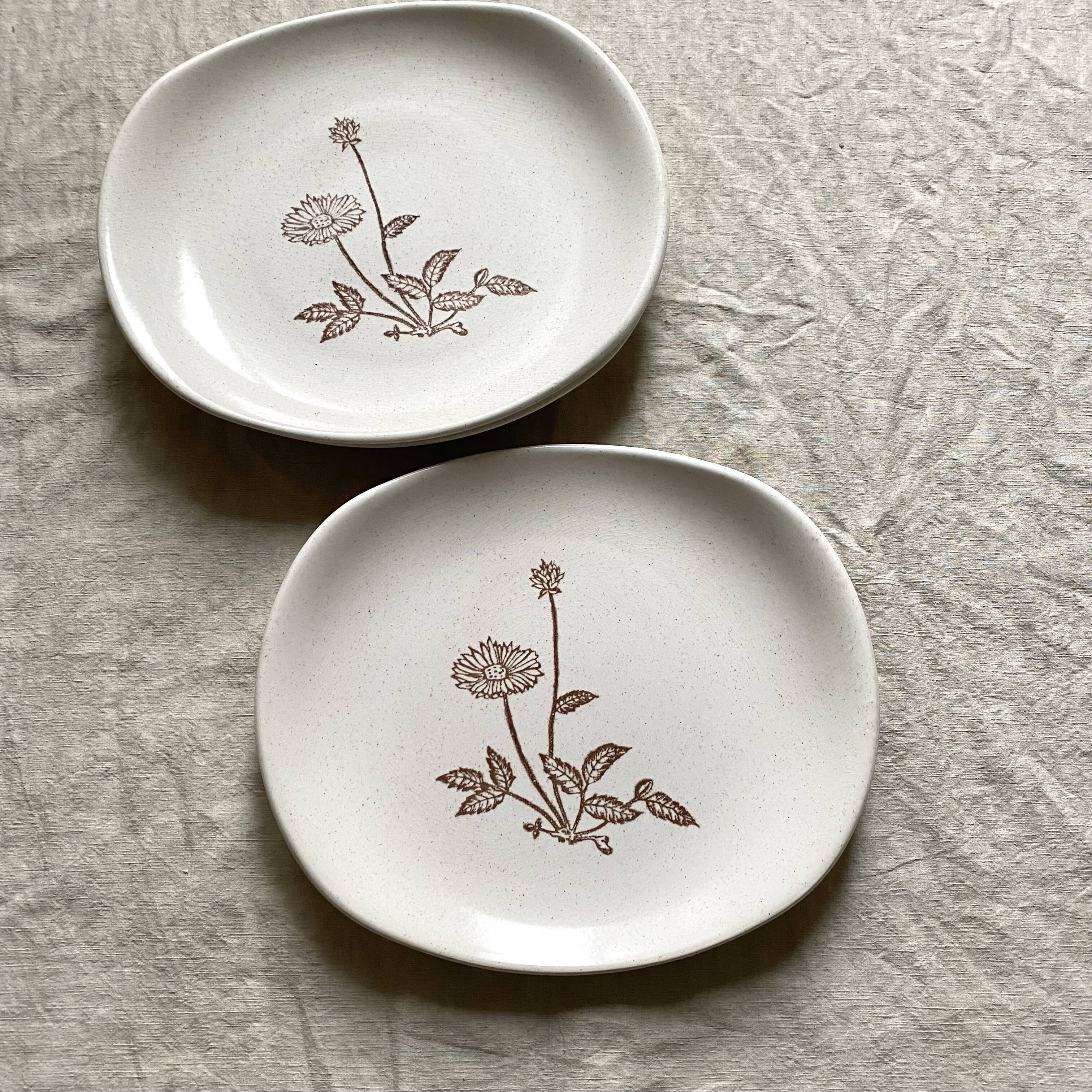 70s stoneware dishes