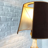 Lampes sur pied en bois sculpté