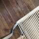 Chaise scoubidou vintage